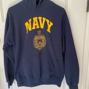 Unisex Navy sweatshirt size small